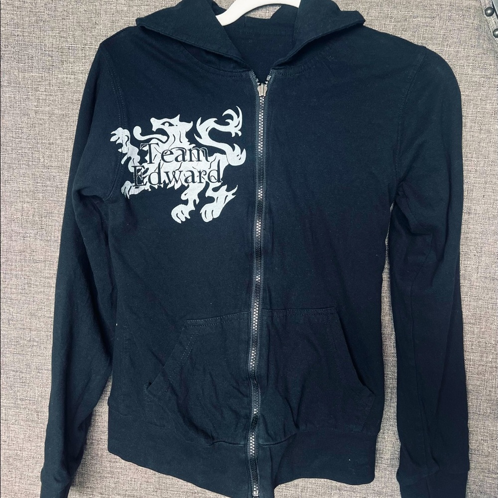 Twilight New Moon Team Edward reversible hoodie